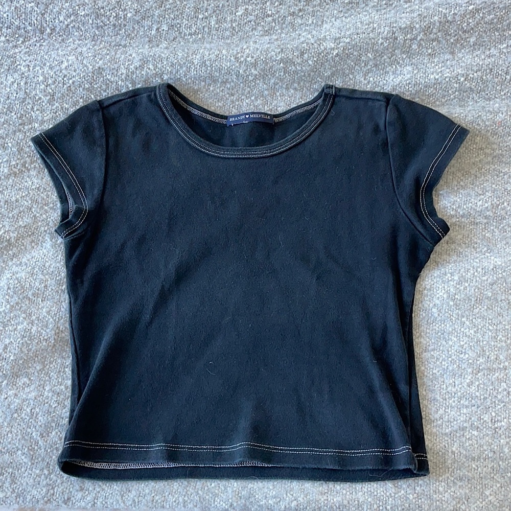 cropped brandy baby tee
